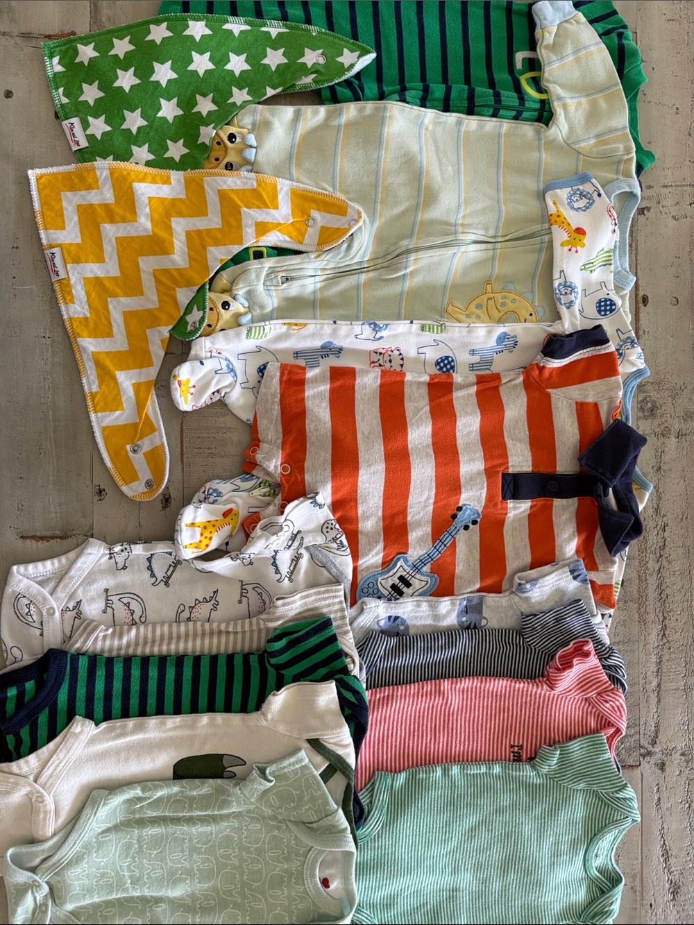 Carter’s 18 Piece 0-3 Month Baby Boy Capsule Wardrobe Bundle